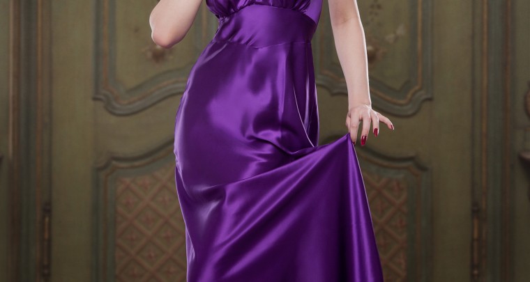 NEW PRODUCT ALERT: Heather 100% Silk Bettie Nightgown 